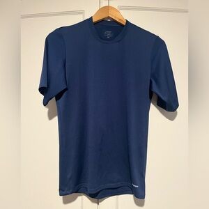 Men’s Patagonia Navy Blue Short Sleeve Performance Base Layer